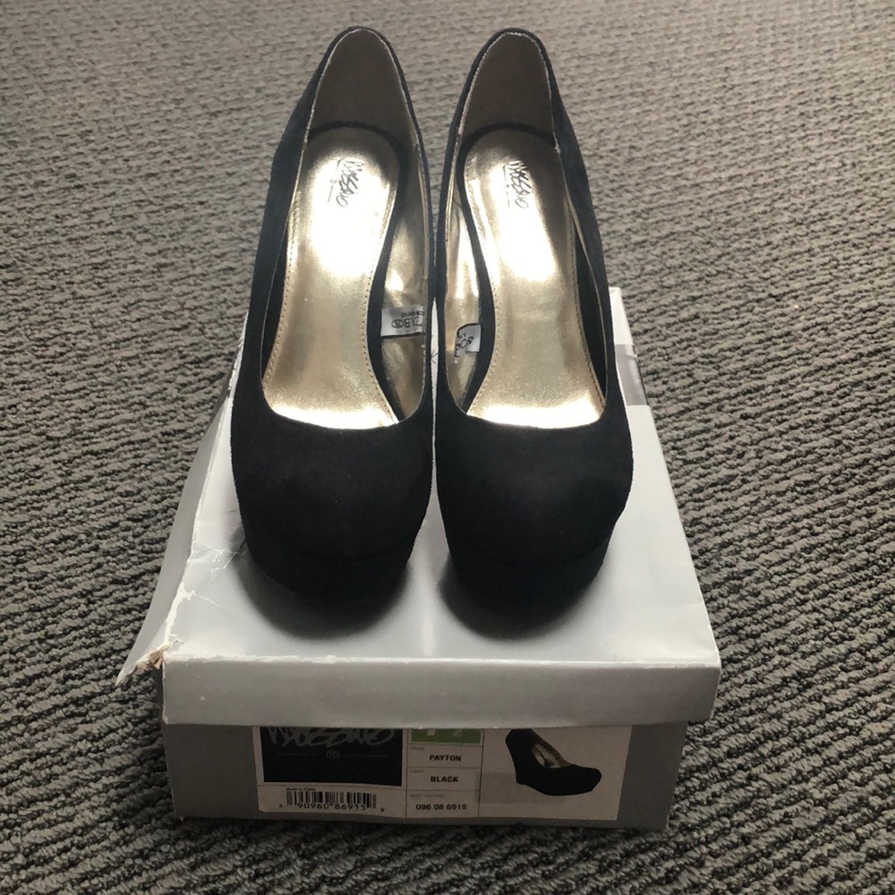 Women’s Mossimo Payton Suede Platform Wedges